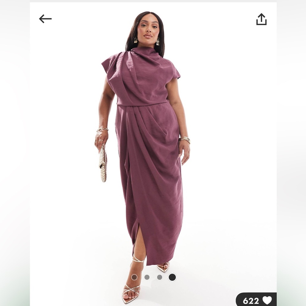 ASOS Maroon Dress
